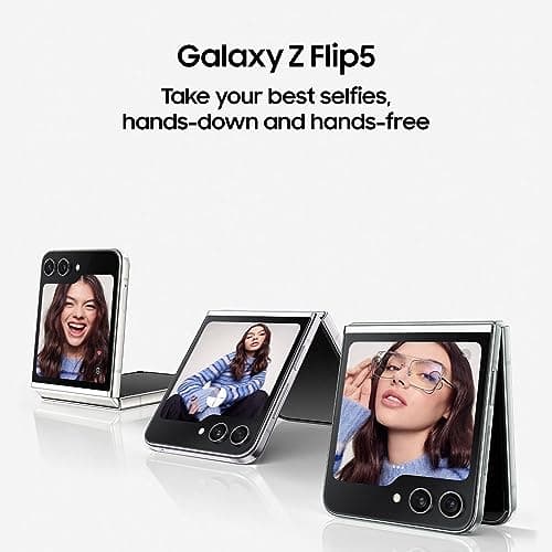 Samsung Galaxy Z Flip5 (Lavender, 8GB RAM, 256GB Storage) Without Offer 3