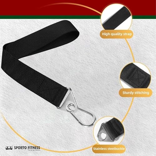 SPORTO FITNESS Arm Wrestling Training Strap Belt S-38 Arm Hand Grip Finger Wrist Forearm Exerciser Strengthened Workout Equipment 2