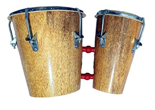 GT manufacturers Professional Two Piece Hand Made Wooden Bango Drum (Yellow) 3