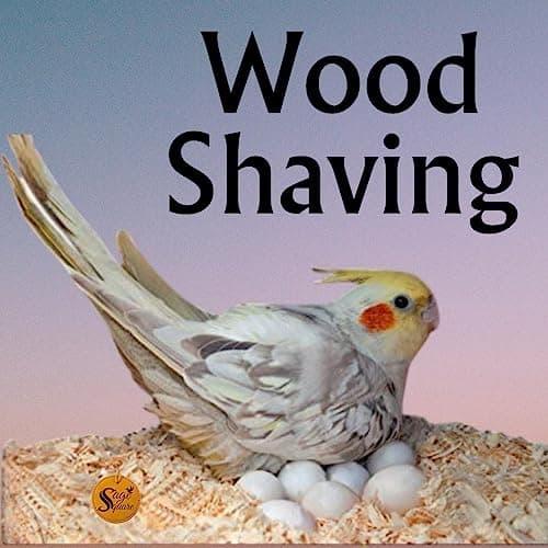 Sage Square Wood Shaving 150grm - Premium Natural Soft Bedding for Birds and Small Animals - Cozy Nesting Material - Ideal for Bids, Hamsters, Gerbils, Rabbits, and Guinea Pigs 100% Safe and Hygienic 2