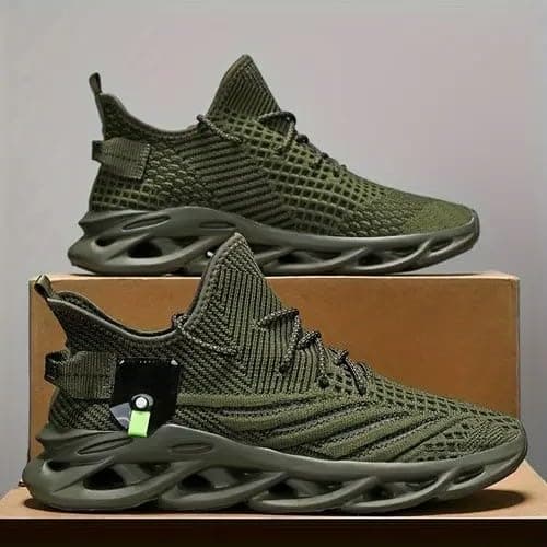 Cruiser Sneaker for Men | Lightweight & Stylish | Breathable Mesh Lace-Up Shoes | Casual Wear, Gym, & Street Style 2644-4 2