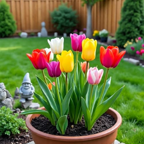 BlimBurn Hybrid Tulip Mix Flower Seeds - 50+ Seeds, Easy to Grow & Care, Suitable for All India Climates 4