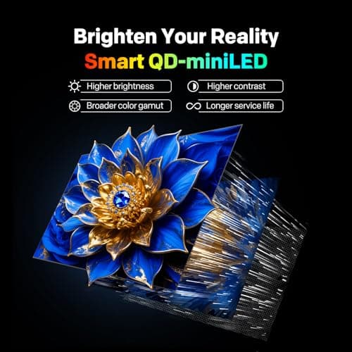 coocaa 138 cm (55 inches) 4K Ultra HD Smart Mini LED QLED Google TV 55MINI75Q 3