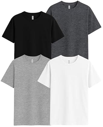 Sleepynuts Men's Regular Fit Round Neck Half Sleeves Solid Casual Wear T-Shirt
