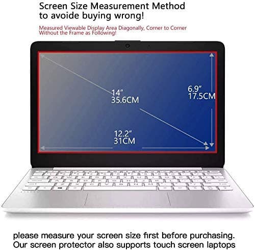EATERA 14 inch Screen Protecter -Blue Light and Anti Glare Filter for HP Pavilion 14,/Chromebook 14/Stream 14, Acer Chromebook 14, Asus Chromebook 14 Inch 16:9 Eye Protection Computer Monitor Protecto 3