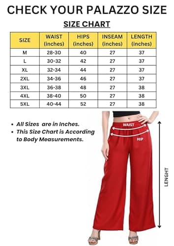 Oxinexx Solid Flared Palazzo Pant for Women Soft Breathable Viscose Rayon Straight Loose Fit Wide Leg Ethnic Set Perfect Office Formal Wear Salmon Pink 5