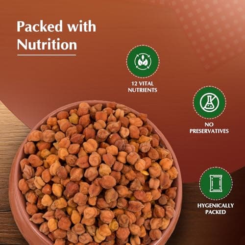 Amazon Brand - Vedaka Popular Unpolished Black Chana, 500 g 4