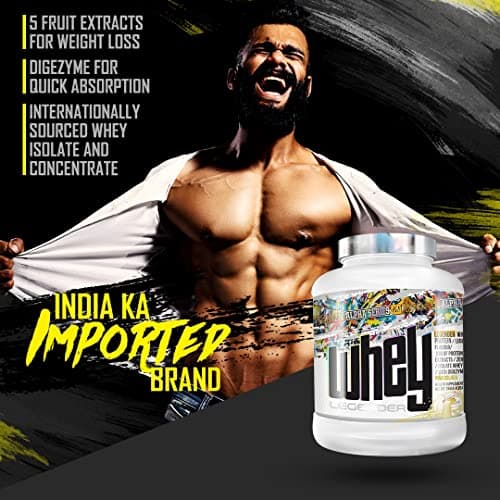 Absolute Nutrition Legender Whey Protein, Weight Loss, Sports Supplement, 5 Fruit Extracts, Sugar-Free, Protein Isolate, Digezyme, Vitamin C, 2KG (Cashew Saffron Pistachio) 4