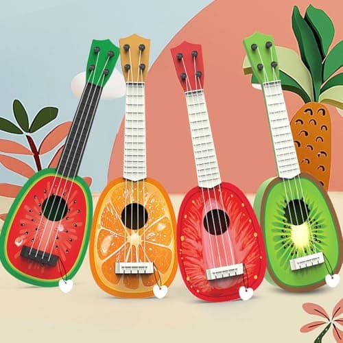 BNF®Kids Ukulele Toy Lightweight Musical Instrument for Beginner Preschool Child|Toys & Hobbies|Educational|Music & Art|Package Includes:1 Ukulele Toy (Random Color) 3