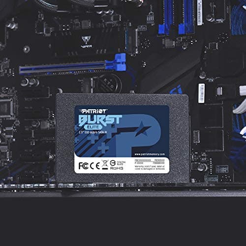 Patriot Memory Burst Elite SATA 3 240GB SSD 2.5 Inch Solid State Drive PBE240GS25SSDR 4