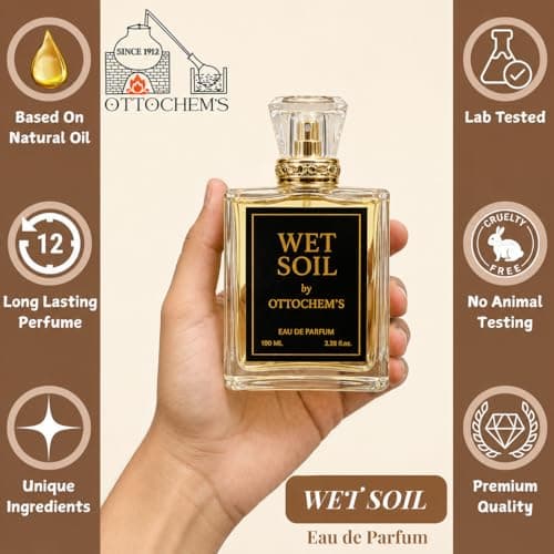 Wet Soil Eau de Parfum 100ml | Petrichor Rain Scent | Earthy & Fresh Natural Mitti Attar Inspired Perfume | Unisex Long Lasting Fragrance | Best Gift for Loved Ones | by Ottochem's 3