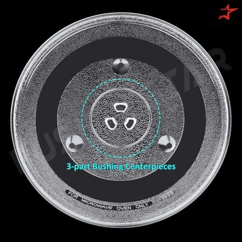 FUSION STAR Turntable Suitable for Panasonic 27L to 30L, Models Microwave Oven Glass Plate (Size 12.4 inch/315 mm) 5