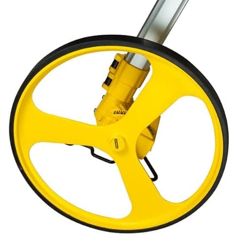 STANLEY 1-77-174 12" 1000 m Measuring Wheel for Professional & Industrial Measuring Operations with Hassle-Free Readings, YELLOW & BLACK 5