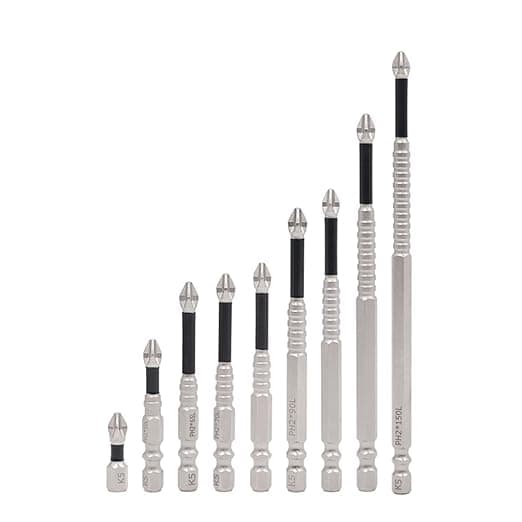 High Magnetic Screwdriver Bit Set Professional Sturdy Impact Resistant 9pcs|Home & Garden|Tools|Power Tools|Drill Bits
