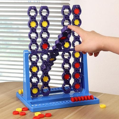 ATORSE® Line up 4 Game Table Decor Strategy Board Games for Children Girls Boys 5