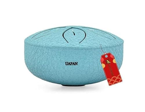 UAPAN Steel Tongue Drum 6 Note, 3 inch Percussion Instrument Handpan Drum with Bag, Music Book and Mallets for Kids and Adults Meditation Musical Education Concert Mind Healing Yoga 4