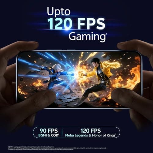 vivo T5 Pro 5G (Cosmic Black, 8GB RAM, 256GB Storage) | 50MP Camera | 6.83" FHD+ AMOLED Display | Snapdragon 7s Gen 4 | 9020mAh Battery 5