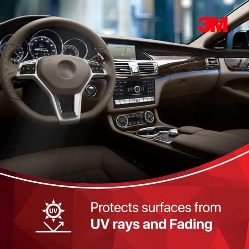 3M Car Dashboard Dresser (500 ml) | Restores Gloss and Shine on Dashboard and Other Plastic Parts | Protection from UV Rays and Fading 3