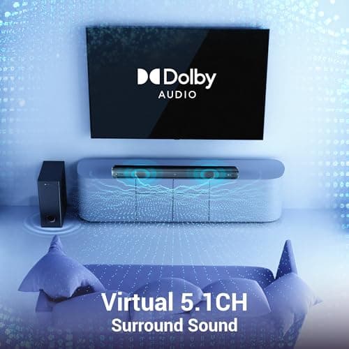 ZEBRONICS Juke BAR 6500, Dolby Soundbar, 200 Watts, Virtual Surround Sound, Dolby Audio, Dual Driver Soundbar, 5.25" Subwoofer, Bluetooth | HDMI (ARC) | Optical | USB | AUX 4