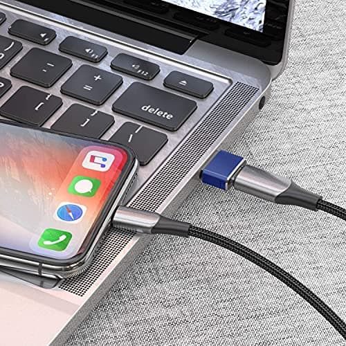 rts (2 Pack USB 3.0 Type C Female to USB Male OTG Adapter | Fast Data Transfer | Fast Charging Converter for Smartphone, PC, Laptop, Tablet, Ipad, Charger | Compatible with iPhone 17 16 15 & iWatch 3