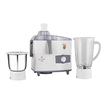 Aristeo Juicer Mixer Grinder, 500W, 1.5L and 1L Jars, Stainless Steel Blades