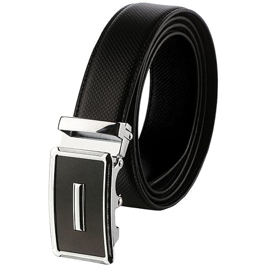Labnoft Men's Auto Lock PU Leather Belt