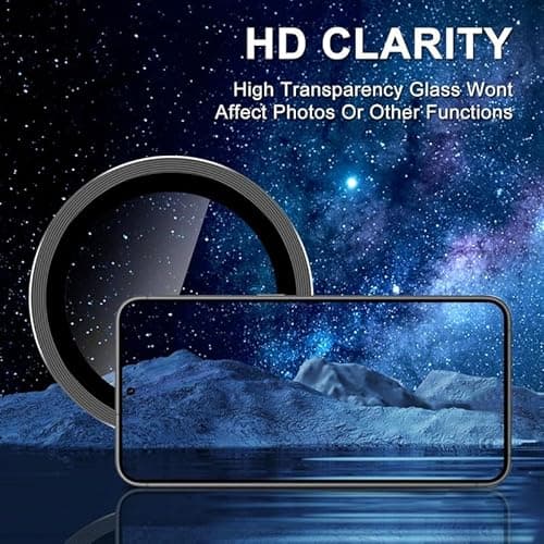 MOBIKTC Camera Lens Protector for Reno 12/12 Pro 5G | 9H Hardness Tempered Glass Camera Guard Ring | Full Coverage Scratch Protection – 3 Pack (Pink) 5