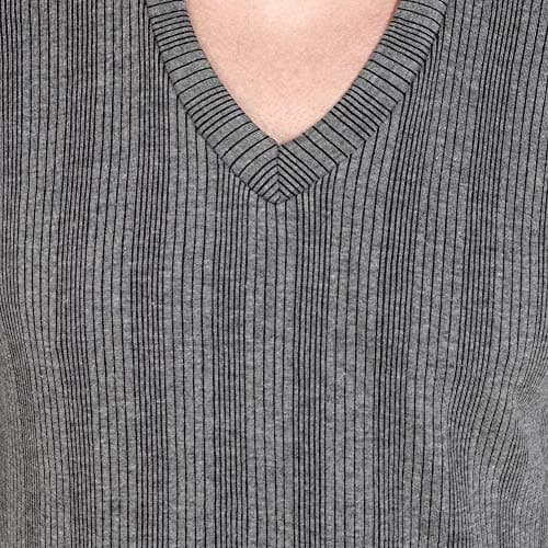 Men Thermal top |Men's Cotton Thermal Top (Vest V Neck) Grey 5