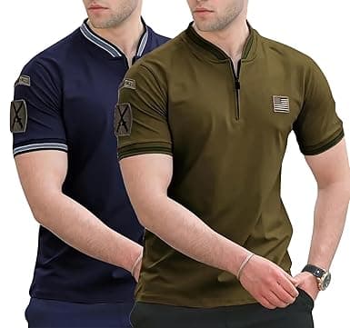 Lymio Polo T Shirt for Men || T Shirt for Man || Collar T Shirt Style Men (Packs Also Available) (Polo-51-54)