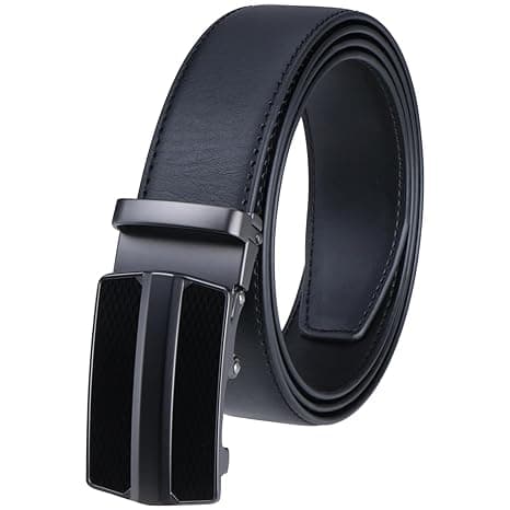 Labnoft Men's Auto Lock PU Leather Belt