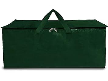 Shalimar Large Capacity Foldable Under Bed Storage Bags/Duffle Bags for Travel/Moving Bags/Wardrobe Organizer Bags | Water Resistant | 28.5Lx13.5Wx13.5H Inches | Pack of 1 - Green