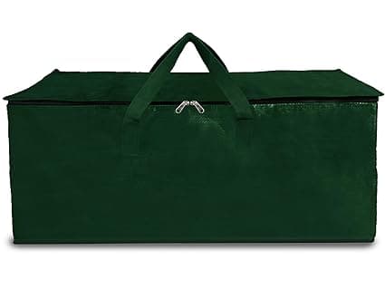 Shalimar Large Capacity Foldable Under Bed Storage Bags/Duffle Bags for Travel/Moving Bags/Wardrobe Organizer Bags | Water Resistant | 28.5Lx13.5Wx13.5H Inches | Pack of 1 - Green