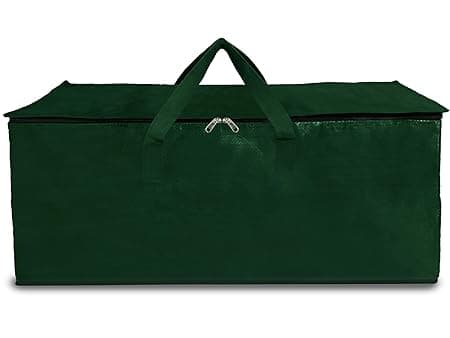 Shalimar Large Capacity Foldable Under Bed Storage Bags/Duffle Bags for Travel/Moving Bags/Wardrobe Organizer Bags | Water Resistant | 28.5Lx13.5Wx13.5H Inches | Pack of 1 - Green