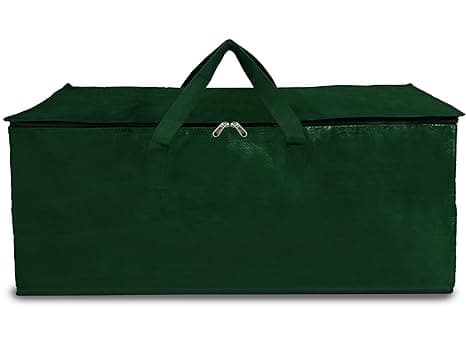Shalimar Large Capacity Foldable Under Bed Storage Bags/Duffle Bags for Travel/Moving Bags/Wardrobe Organizer Bags | Water Resistant | 28.5Lx13.5Wx13.5H Inches | Pack of 1 - Green