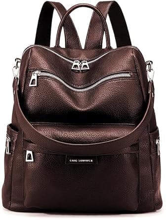 ProArch Leather Backpack for Women Elegant Backpack Purse Ladies Leather Shoulder Fitting Gift for Sister, Mother Bhabhi Birthday Christmas