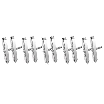 Eagles Cassette Repair Device/Electrical Box Repair, 86 Type 10pcs Universal Cassette Repairer Screw Switch Socket Repair Tool Junction Box Repair Tool, Easier to Operate