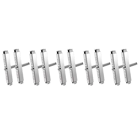 Eagles Cassette Repair Device/Electrical Box Repair, 86 Type 10pcs Universal Cassette Repairer Screw Switch Socket Repair Tool Junction Box Repair Tool, Easier to Operate