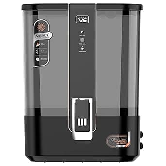 ISO Certified | 2000 TDS | Aqua V5 Zinc Copper Alkaline RO Water Purifier | 10 Liter Storage | RO + UV + UF + Zinc + Copper + Alkaline + TDS Control | Best For Home and Office (AQUA V5)