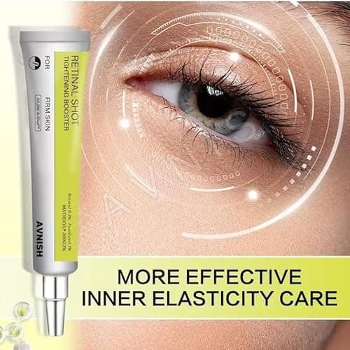 AVNISH Retinal Shot Tightening Booster with 0.1% Retinal, Matrixyl & Niacinamide | Wrinkles & Fine Lines, Pore Minimizer, Firmer Skin, Glow Anti-Aging Night Korean Face Serum Beige Look Younger (15ml) 4