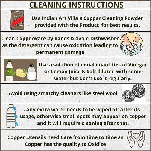 Indian Art Villa Pure Copper Lotus Design Tea Light Candle Diya / Deepak with Black Velvet Gift Box, Colour-Gold, Silver & Brown, Width-8 Inches 6