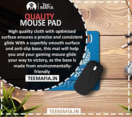 Tee Mafia India Gaming Mouse Pad for Gamers | Dream Team Mousepad | All Superhero Mousepad | Anti Skid Technology Mouse Pad for Laptops and Computers (All Superhero) 4