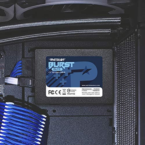 Patriot Memory Burst Elite SATA 3 240GB SSD 2.5 Inch Solid State Drive PBE240GS25SSDR 5