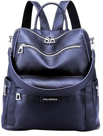 ProArch Leather Backpack for Women Elegant Backpack Purse Ladies Leather Shoulder Fitting Gift for Sister, Mother Bhabhi Birthday Christmas