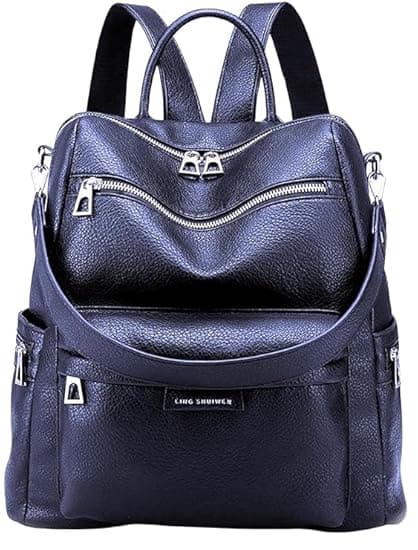 ProArch Leather Backpack for Women Elegant Backpack Purse Ladies Leather Shoulder Fitting Gift for Sister, Mother Bhabhi Birthday Christmas