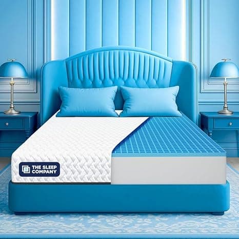The Sleep Company Orthopedic GRID Mattress | Doctor-Recommended Support for a Healthy Back | Patented SmartGRID Technology | Medium Firm | 10-Year Warranty | King Size Bed Mattress | 78x72x8
