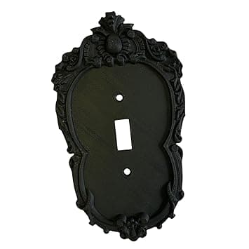 CALANDIS™ Lights Switch Cover Vintage Style Socket Cover for Bathroom Household Kitchen Single Switch | Switch Plates & Outlet Covers | Electrical & Solar | Home Improvement