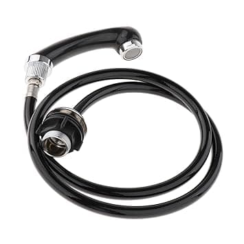 Universal 1/2'' Width Faucet Tube Plumbing Pipe, High Density, No Leak,Black, Pipe Fittings|Collectibles|Collectibles