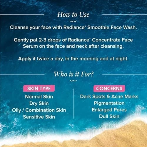 Aqualogica Radiance+ Concentrate Niacinamide Face Serum with Watermelon for Men and Women Radiant Look -For Glowing, Oily and Dry Skin -30ml 5