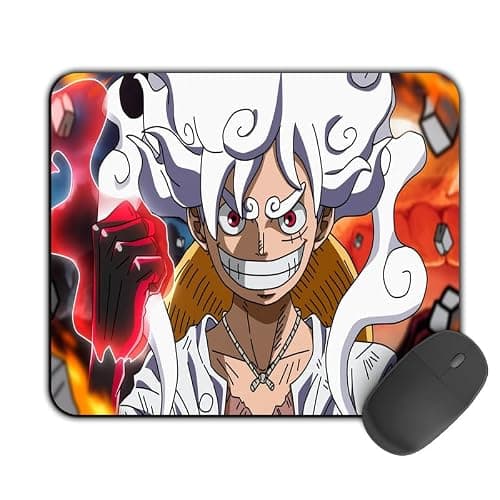Kirmada Gaming Mouse Pad - LG5 with Red Hawk (One Piece) Non-Slip Rubber Base - Durable, Smooth Surface, Ergonomic Design - Easy to Clean -Small Size for Mackbook,Laptop,Desktop