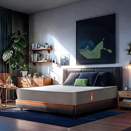 Sleepyhead Flip - Premium Dual Sided High Density Foam Queen Bed Mattress with Firm & Medium Soft Sides, 7 Years Warranty, 4 Inch Queen Size Bed Mattress (78X60X4)